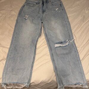Vervet Ripped Baggy Jeans